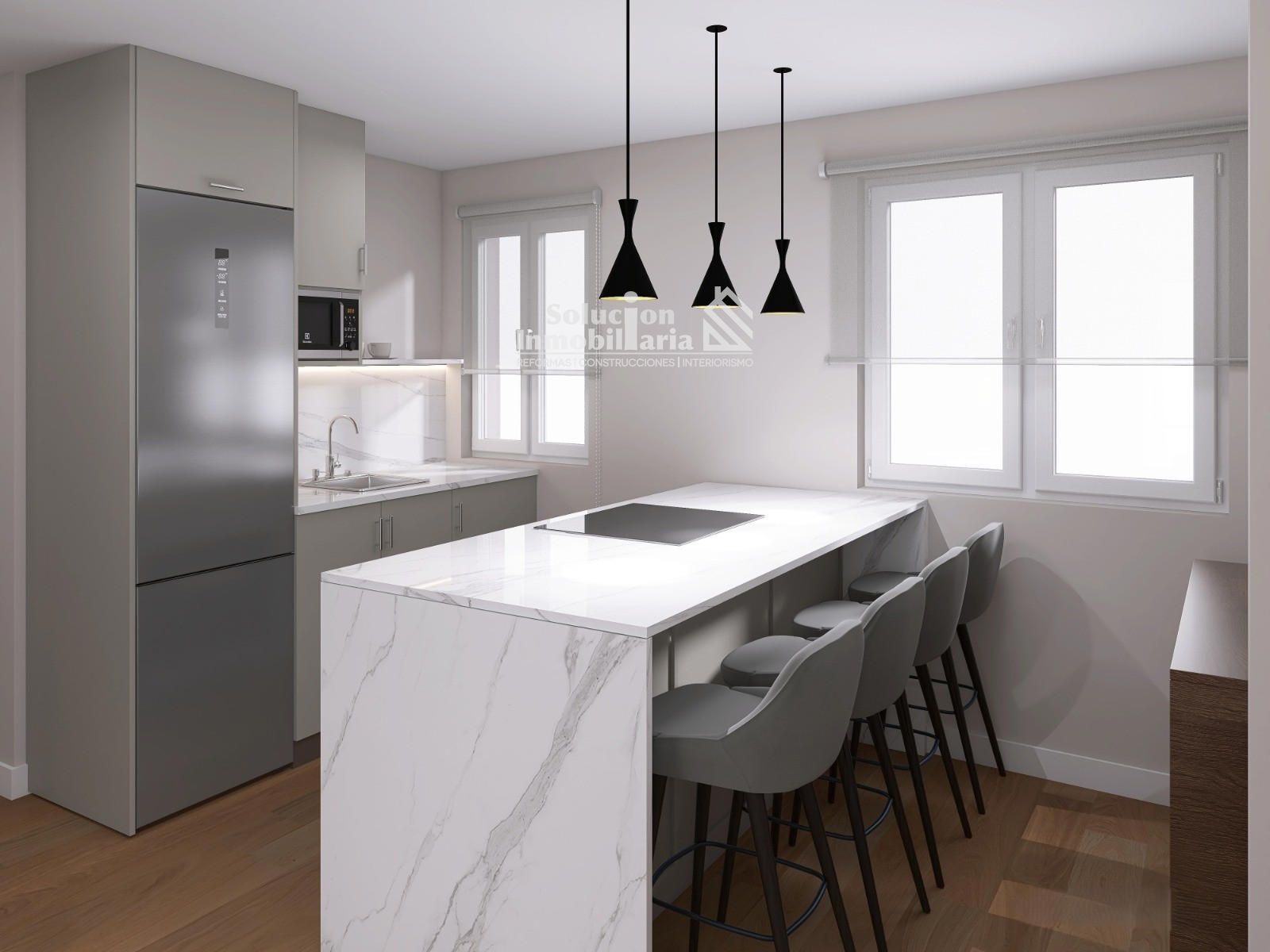 Cocina de Ático en venta en Salamanca Capital con Calefacción, Terraza y Trastero