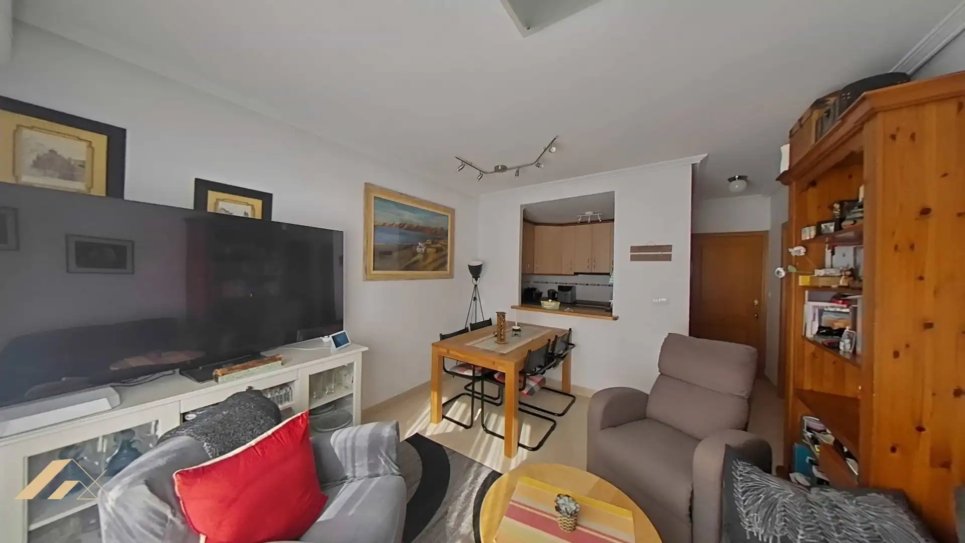 Sala d'estar de Apartament en venda en San Pedro del Pinatar amb Aire condicionat, Calefacció i Moblat
