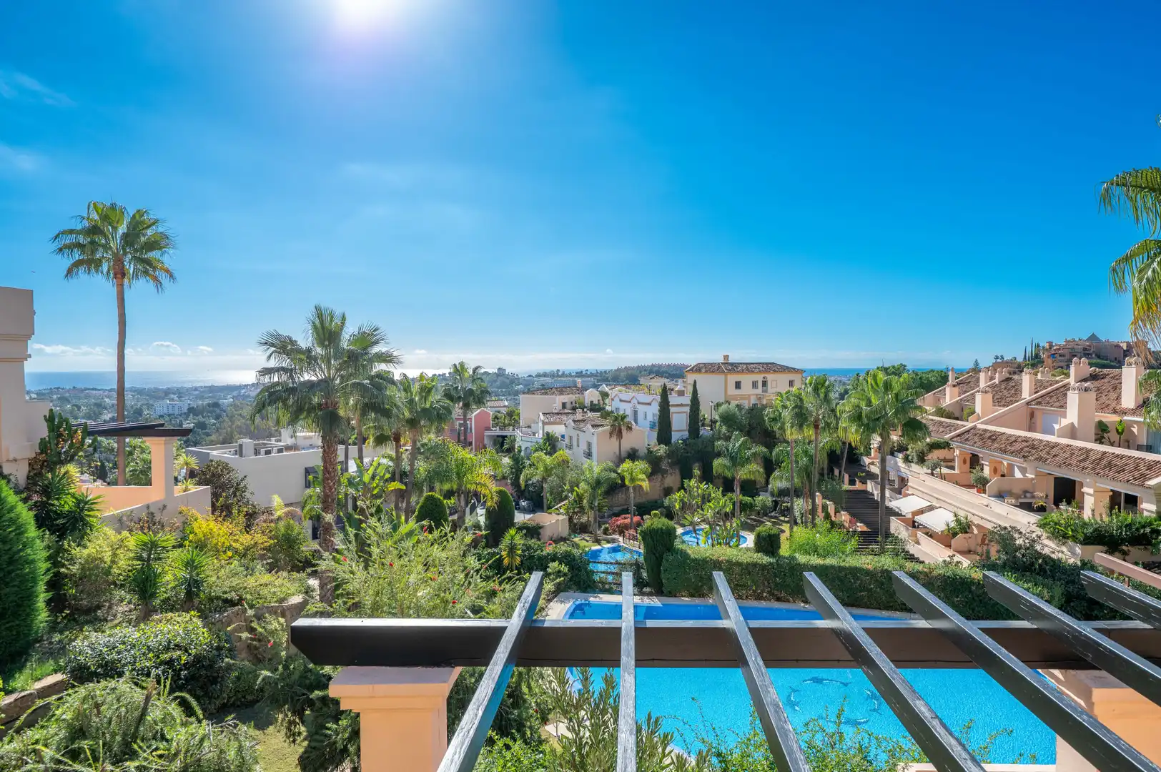 Jardí de Apartament en venda en Marbella amb Aire condicionat, Terrassa i Piscina