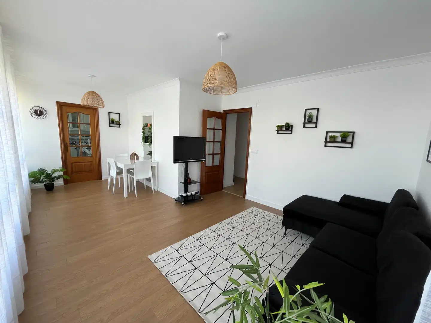 Living room of Flat for rent in Ferrol  with Heating, Furnished and Oven