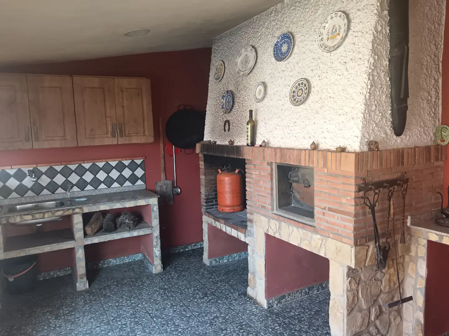 Kitchen of Houses for sale in Castellón de la Plana / Castelló de la Plana  with Air Conditioner, Heating and Private garden
