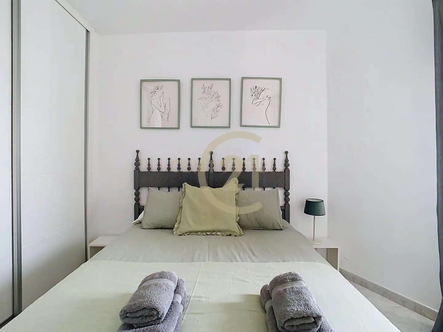 Dormitori de Apartament en venda en Benalmádena amb Aire condicionat
