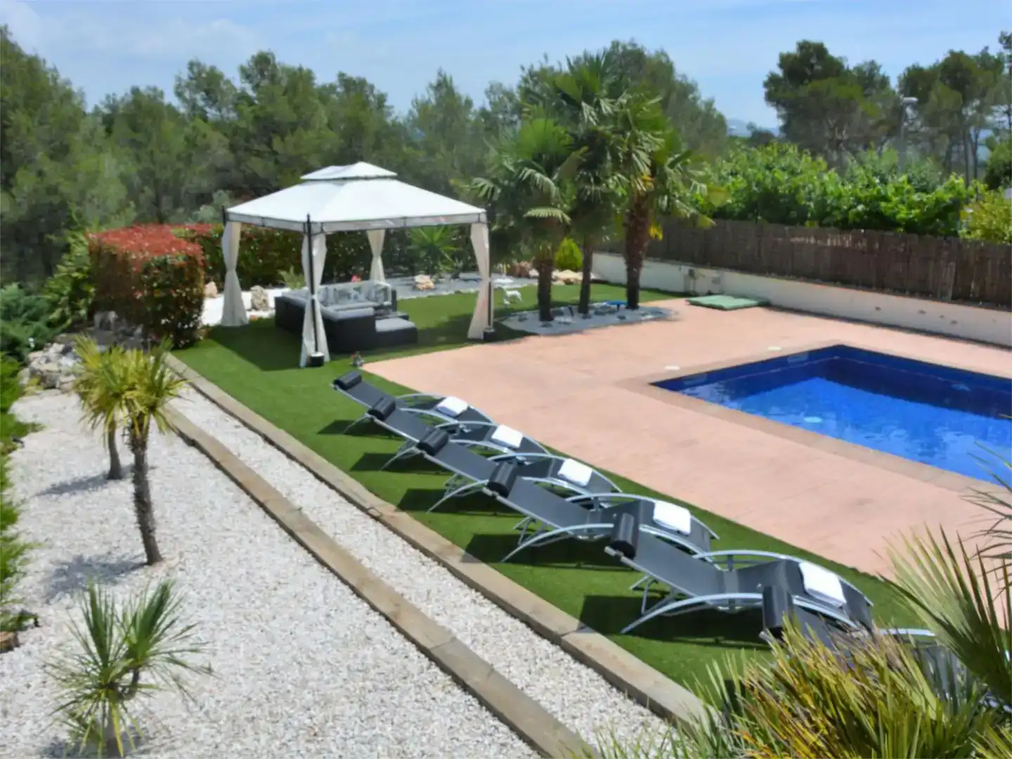 Terraza de Casa o chalet de alquiler en Can Lloses - Can Marcer