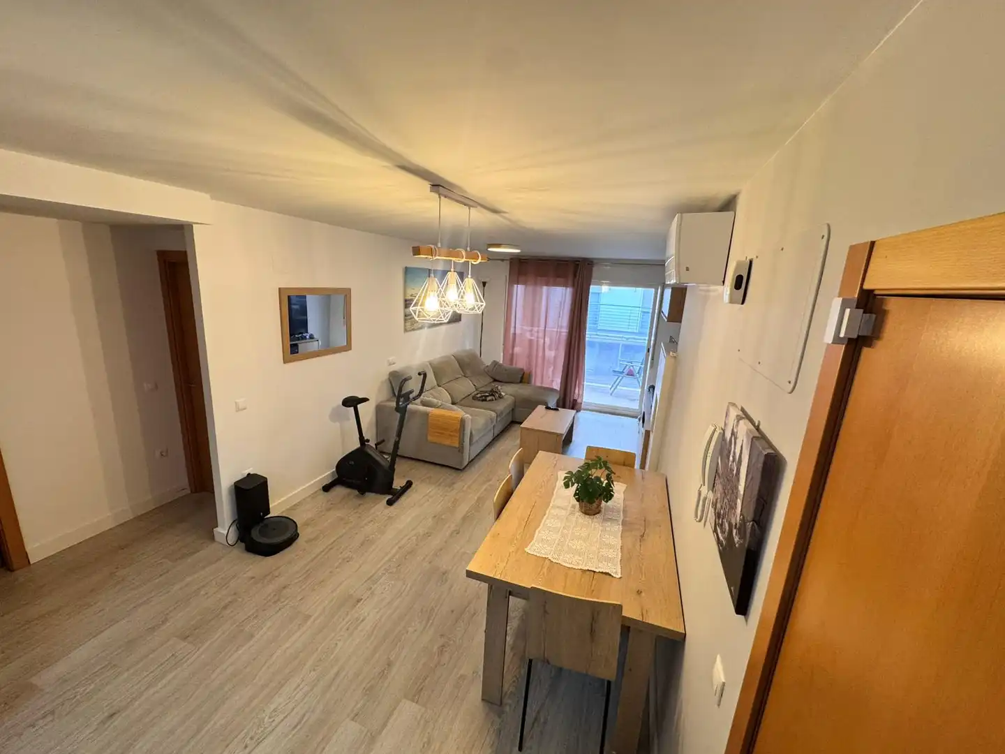 Sala de estar de Apartamento en venta en Peñíscola / Peníscola con Aire acondicionado, Calefacción y Parquet