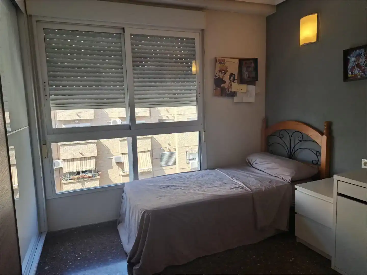 Bedroom of Attic for sale in Aldaia  with Air Conditioner and Balcony