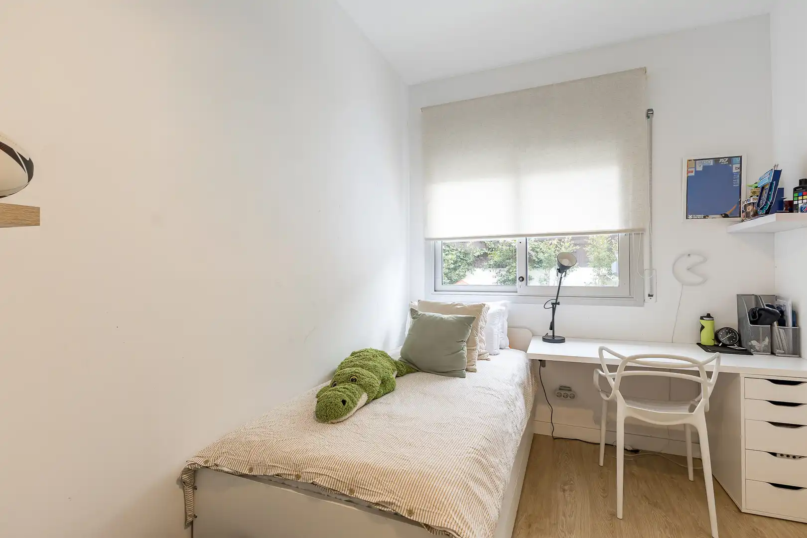 Schlafzimmer von Wohnungen zum Verkauf in Sitges mit Klimaanlage, Heizung und Privatgarten