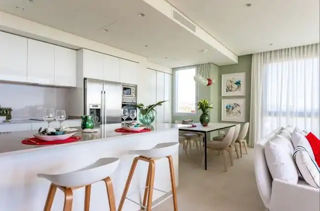 Kitchen of Apartments for sale in Benahavís  with Air Conditioner, Parquet flooring and Oven
