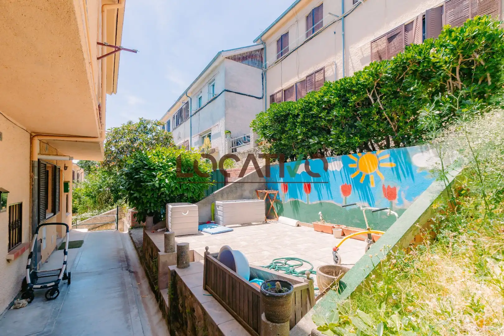 Terrace of Detached homes for sale in San Lorenzo de El Escorial  with Air Conditioner, Heating and Private garden