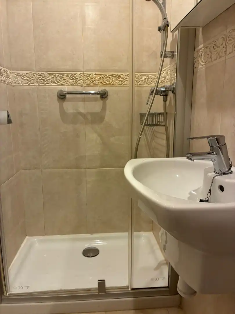 Baño de Apartamento de alquiler en Jávea / Xàbia con Aire acondicionado, Calefacción y Jardín privado