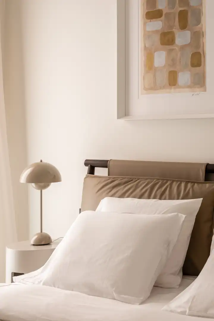 Schlafzimmer von Wohnungen zum Verkauf in  Palma de Mallorca mit Klimaanlage, Heizung und Terrasse