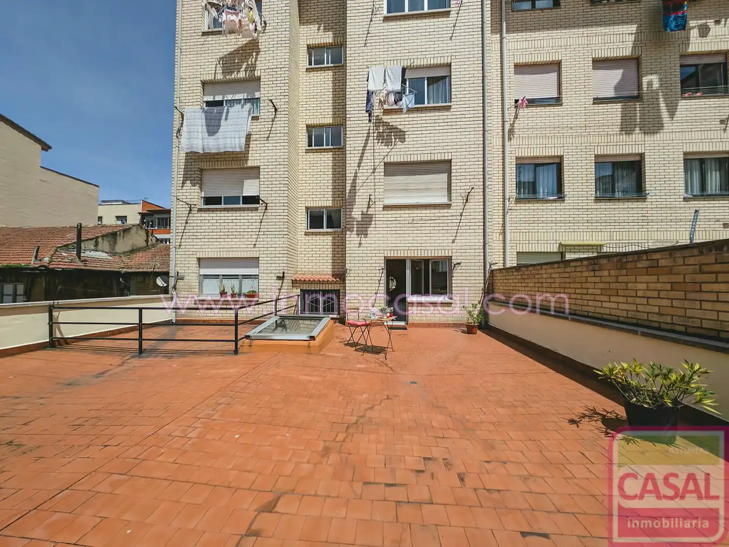 Exterior view of Flat for sale in Mieres (Asturias)  with Heating, Terrace and Furnished