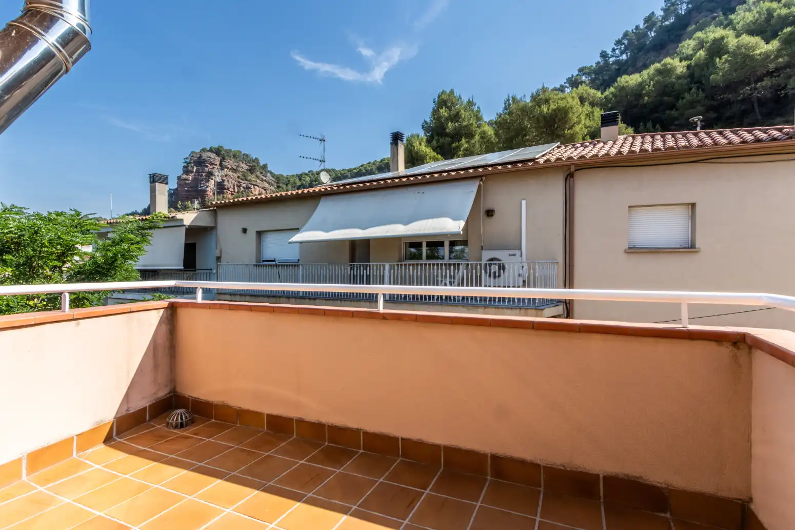 Terrassa de Casa adosada en venda en Vacarisses amb Calefacció, Jardí privat i Terrassa