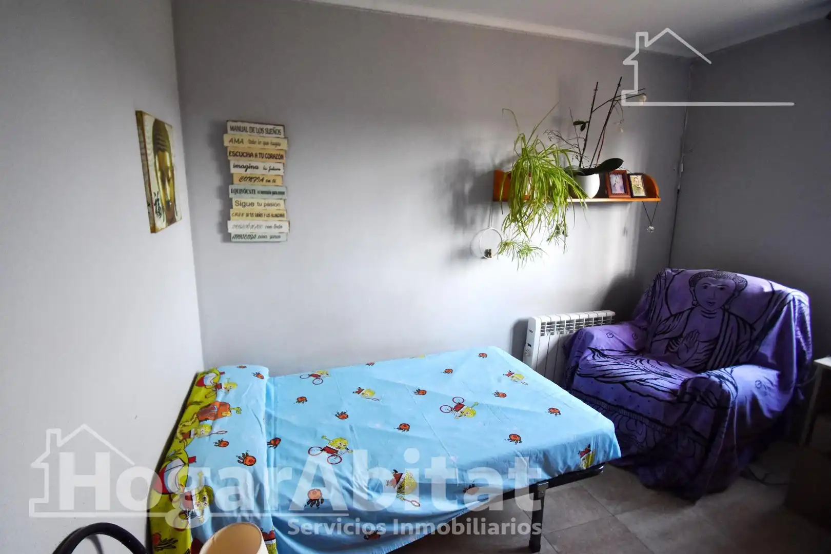 Schlafzimmer von Haus oder Chalet zum Verkauf in Castellón de la Plana / Castelló de la Plana mit Klimaanlage, Privatgarten und Terrasse