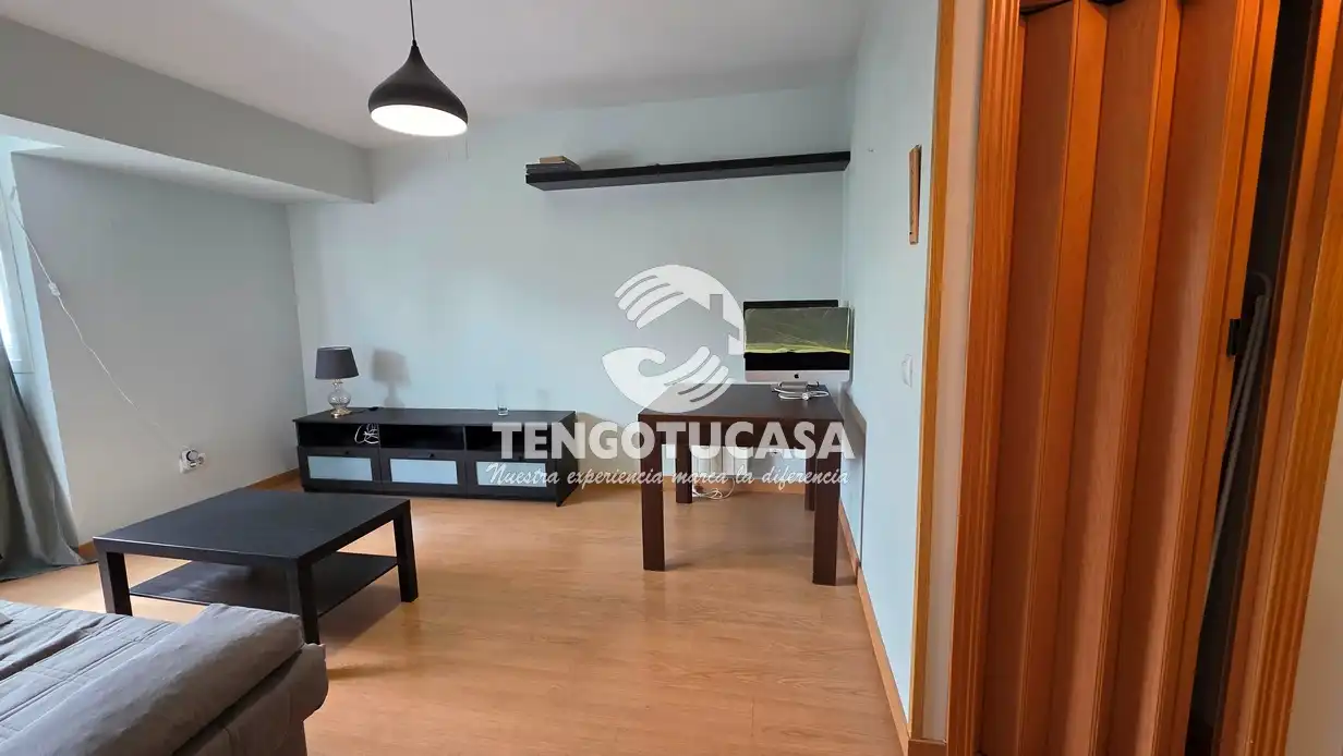 Living room of Flat for rent in Madrid  with Air Conditioner, Heating and Furnished