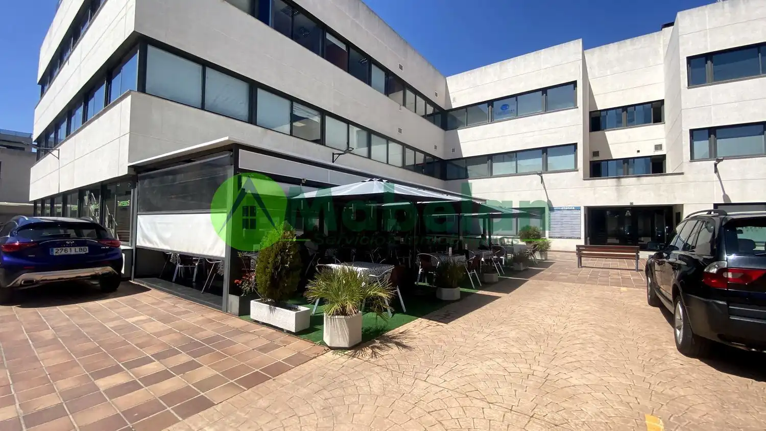 Terraza de Oficina de alquiler en Las Rozas de Madrid