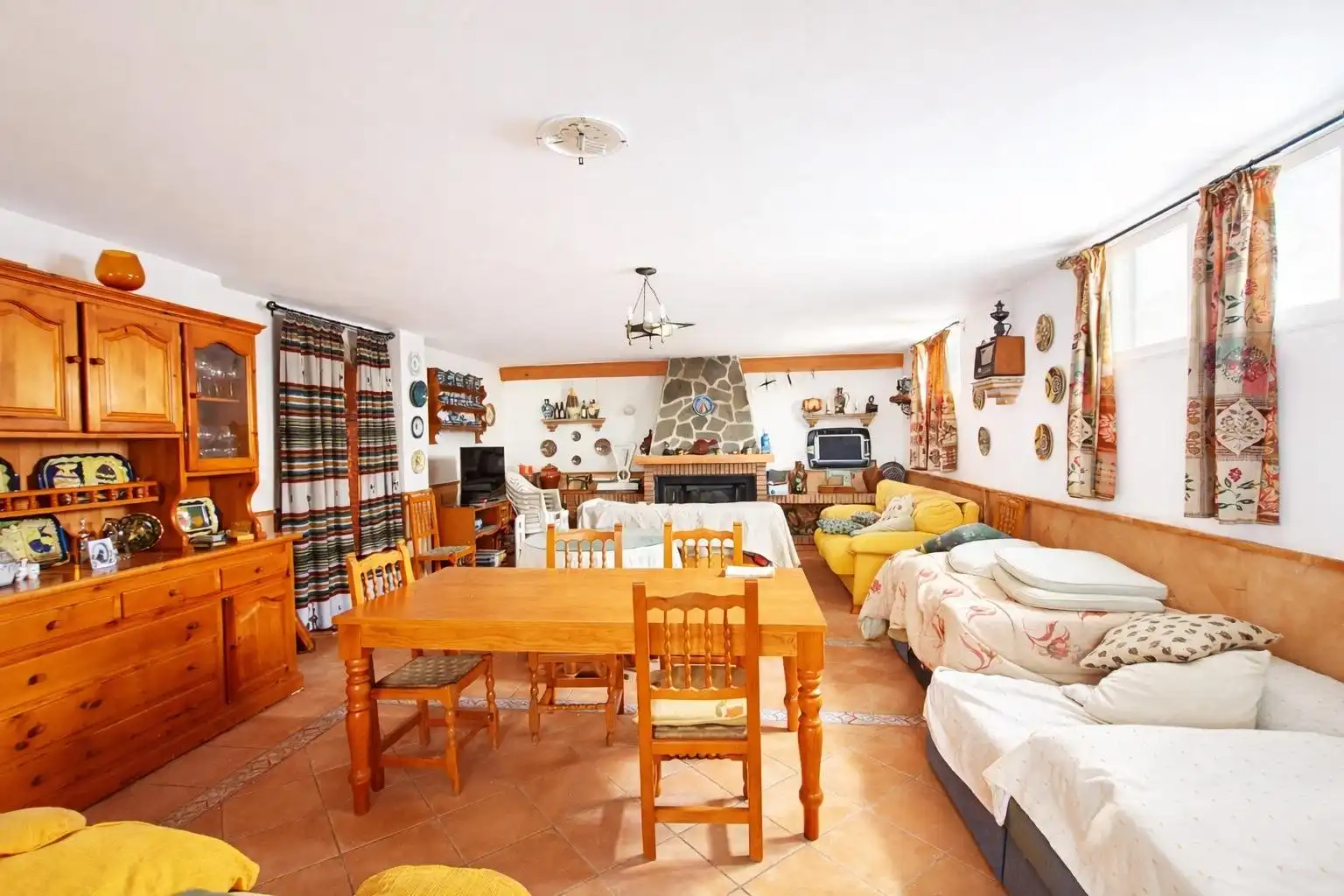 Living room of Houses for sale in Güevéjar  with Private garden, Terrace and Storage room