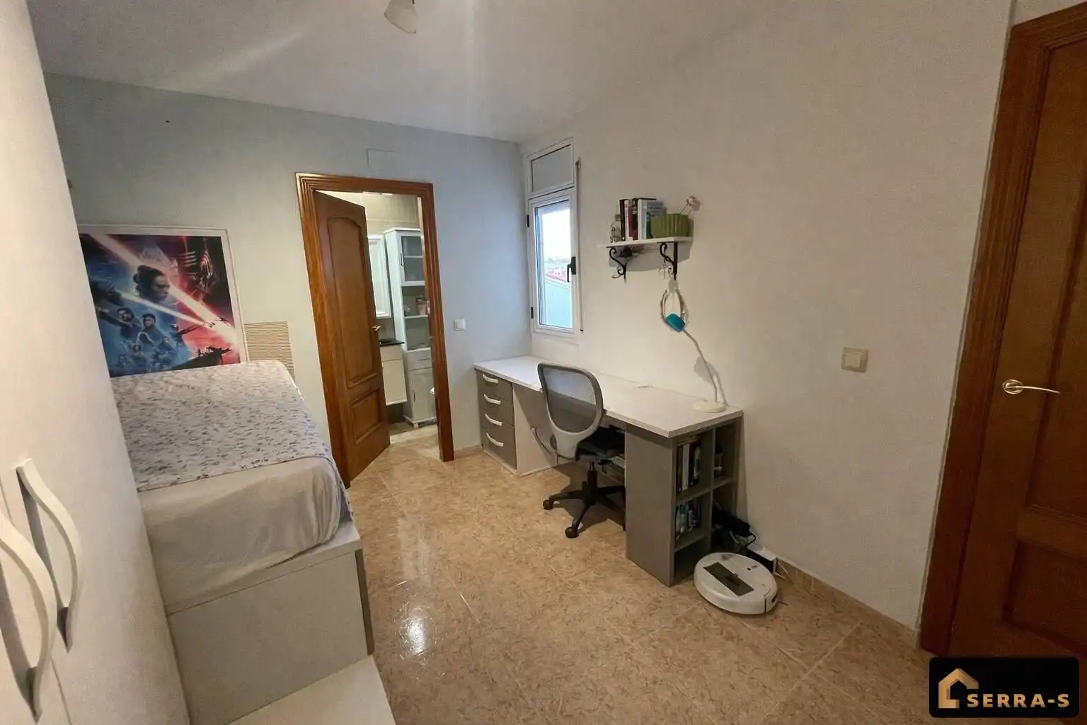 Schlafzimmer von Dachboden zum Verkauf in Malgrat de Mar mit Terrasse und Balkon