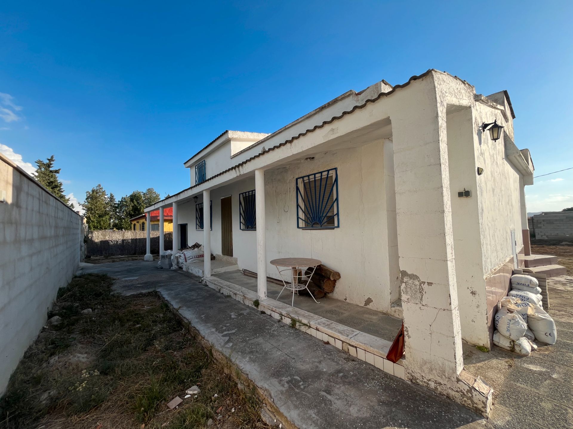 Vista exterior de Casa o chalet en venta en Osera de Ebro con Aire acondicionado, Jardín privado y Terraza