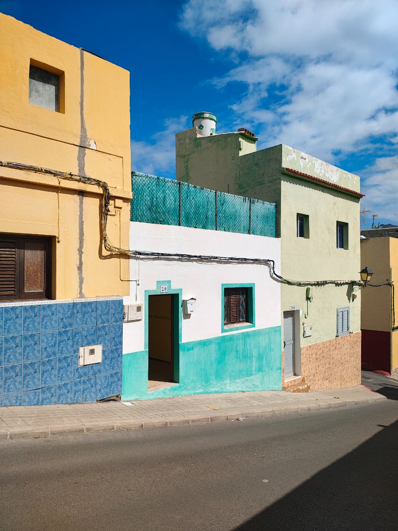 Vista exterior de Casa adosada en venda en La Aldea de San Nicolás 