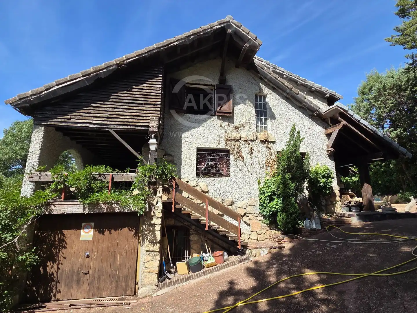 Außenansicht von Haus oder Chalet zum Verkauf in Hontanar mit Klimaanlage, Heizung und Terrasse