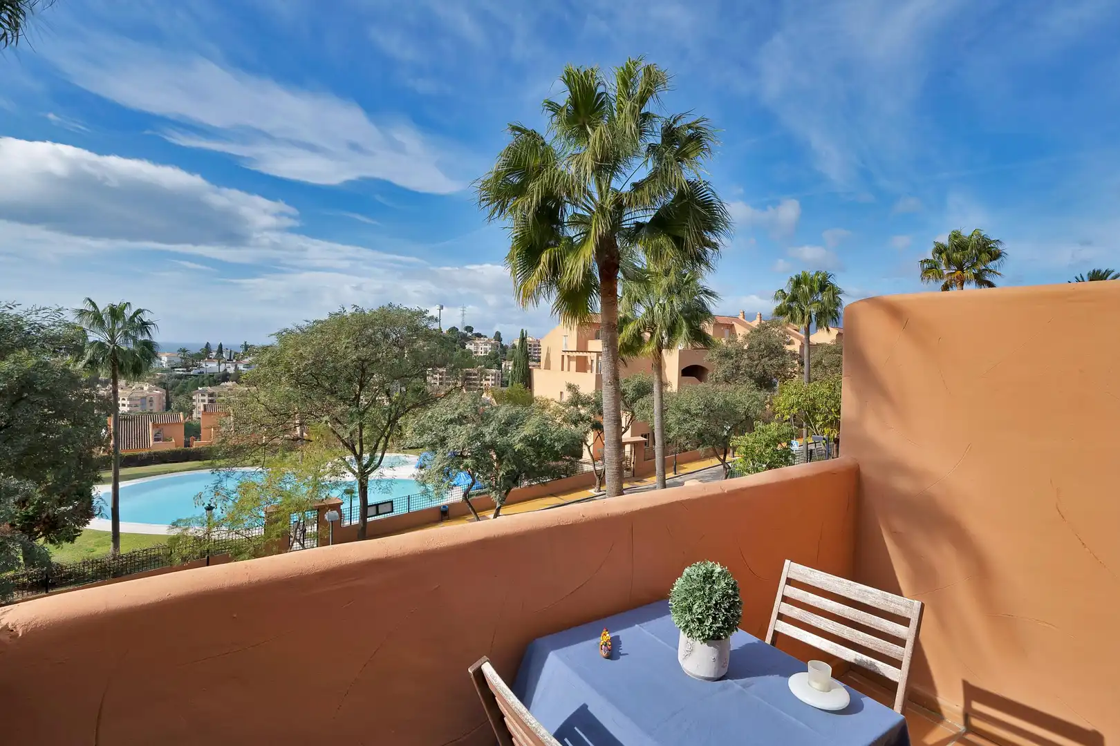 Terrace of Apartments for sale in Marbella  with Air Conditioner, Private garden and Storage room