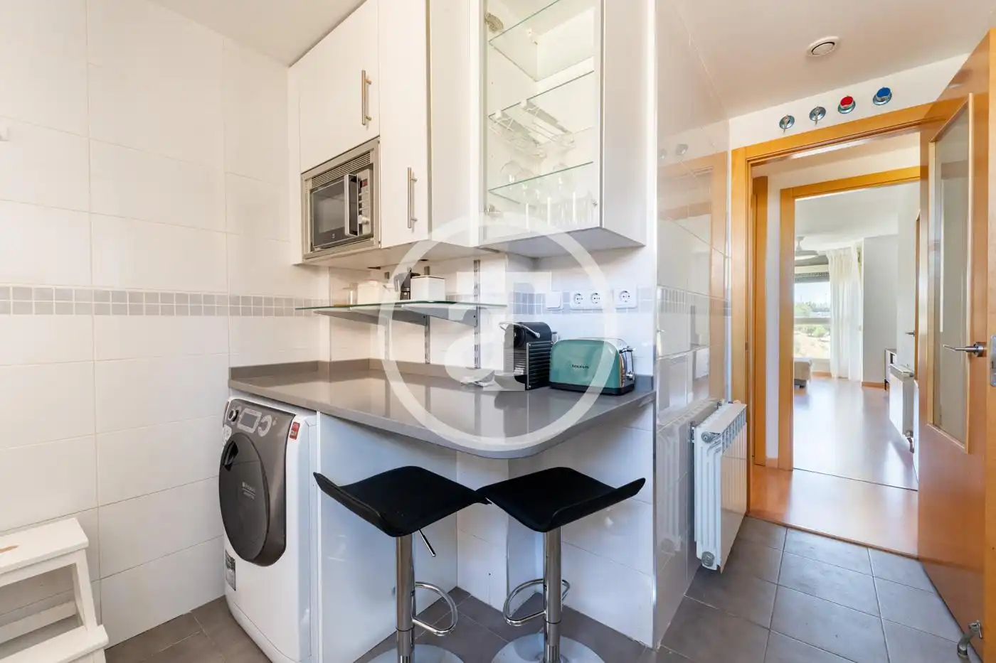 Cocina de Piso de alquiler en Madrid con Aire acondicionado, Calefacción y Amueblado