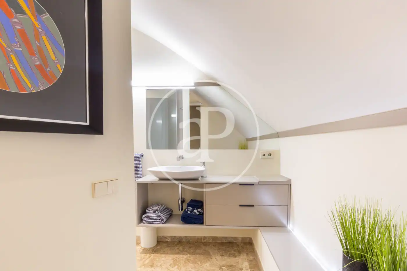 Baño de Dúplex en venta en Valencia con Aire acondicionado, Calefacción y Terraza