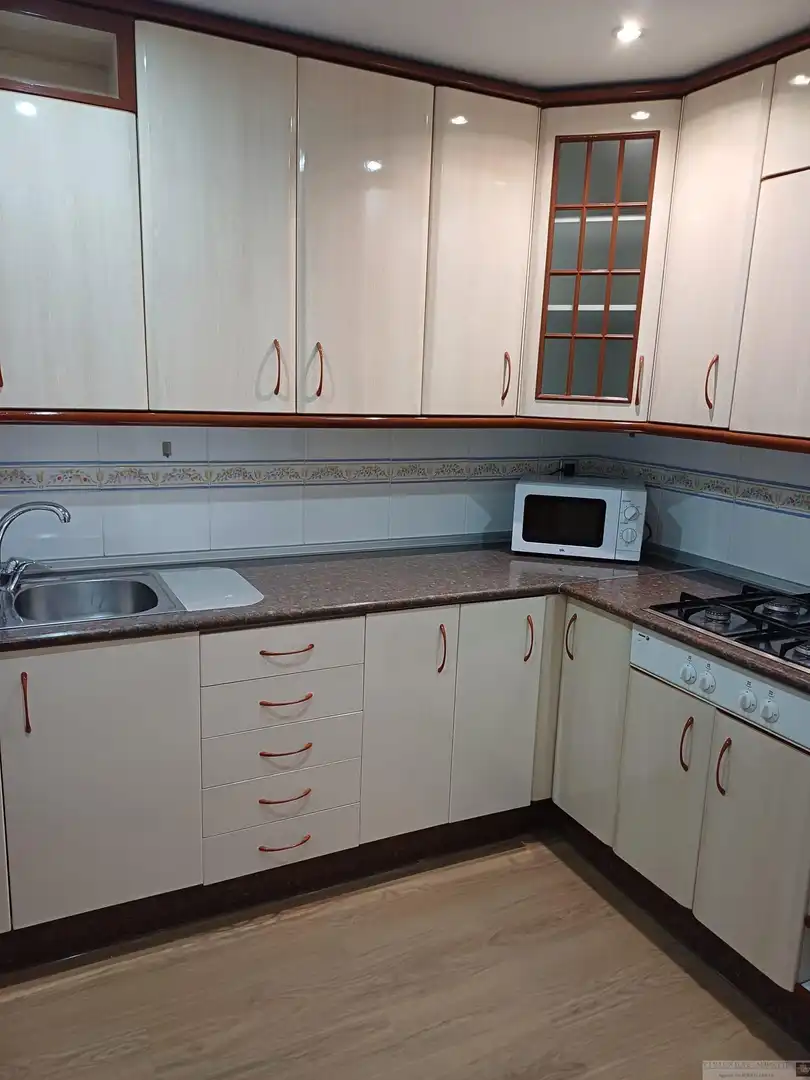 Küche von Wohnungen zur Miete in Albacete mit Heizung, Terrasse und Möbliert