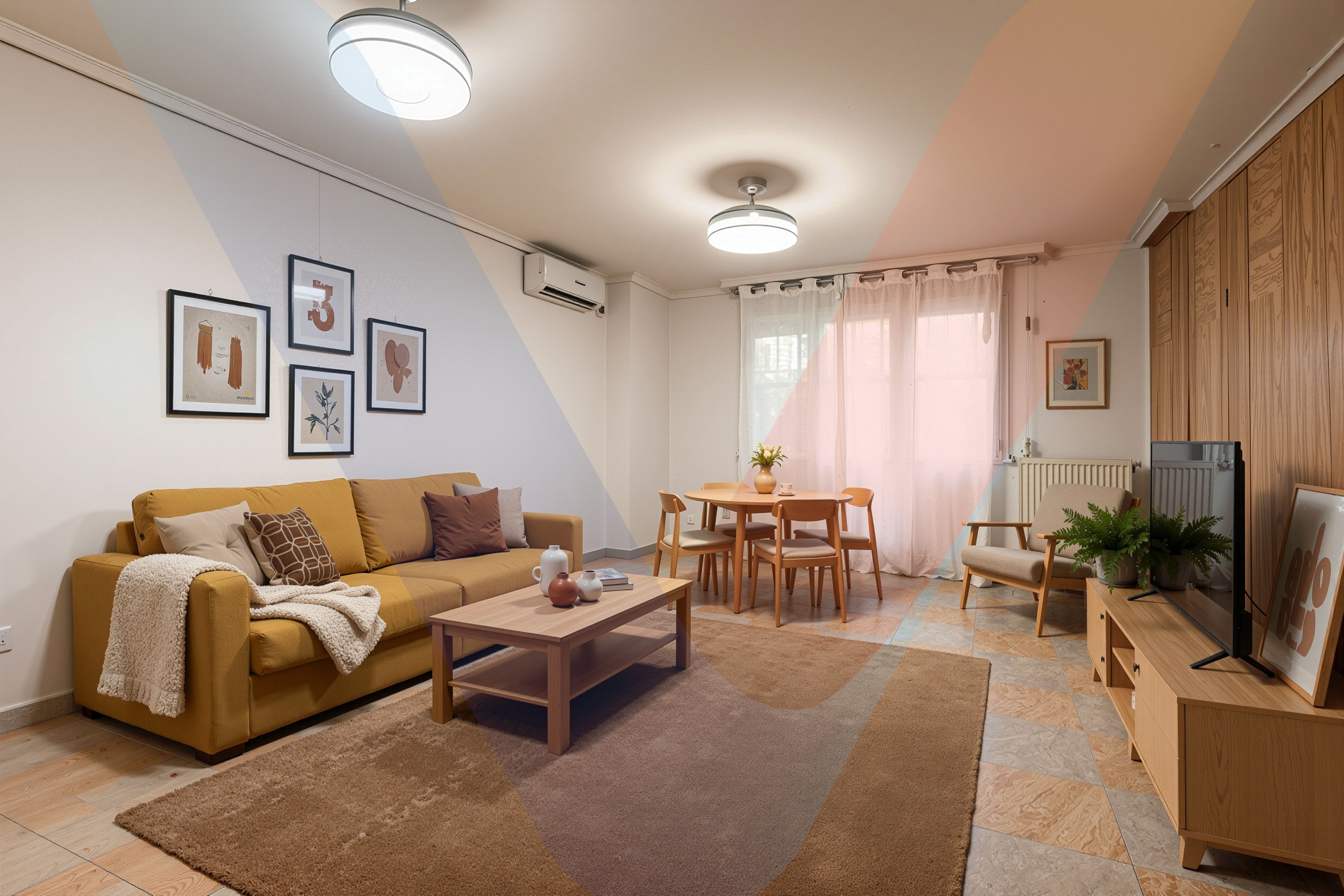 Living room of Flat for sale in Humanes de Madrid  with Heating and Swimming Pool