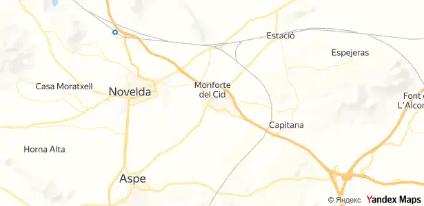 Vista exterior de Piso en venta en Monforte del Cid