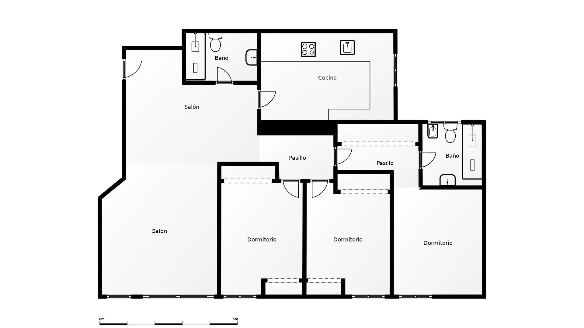Apartamento en venta en Boadilla del Monte con Aire acondicionado, Calefacción y Jardín privado