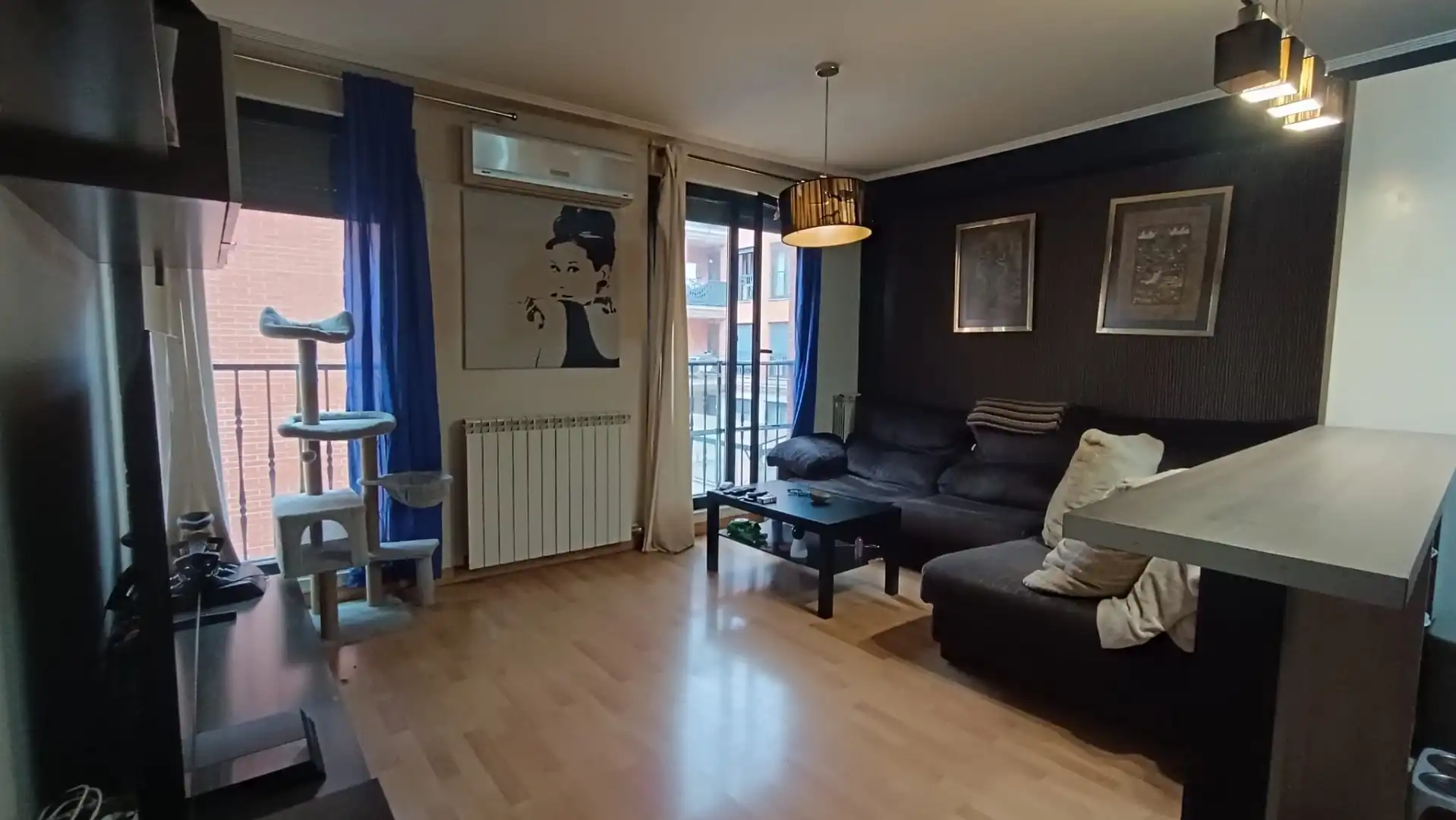 Wohnzimmer von Wohnung zum Verkauf in Castellanos de Moriscos mit Heizung, Möbliert und Ofen