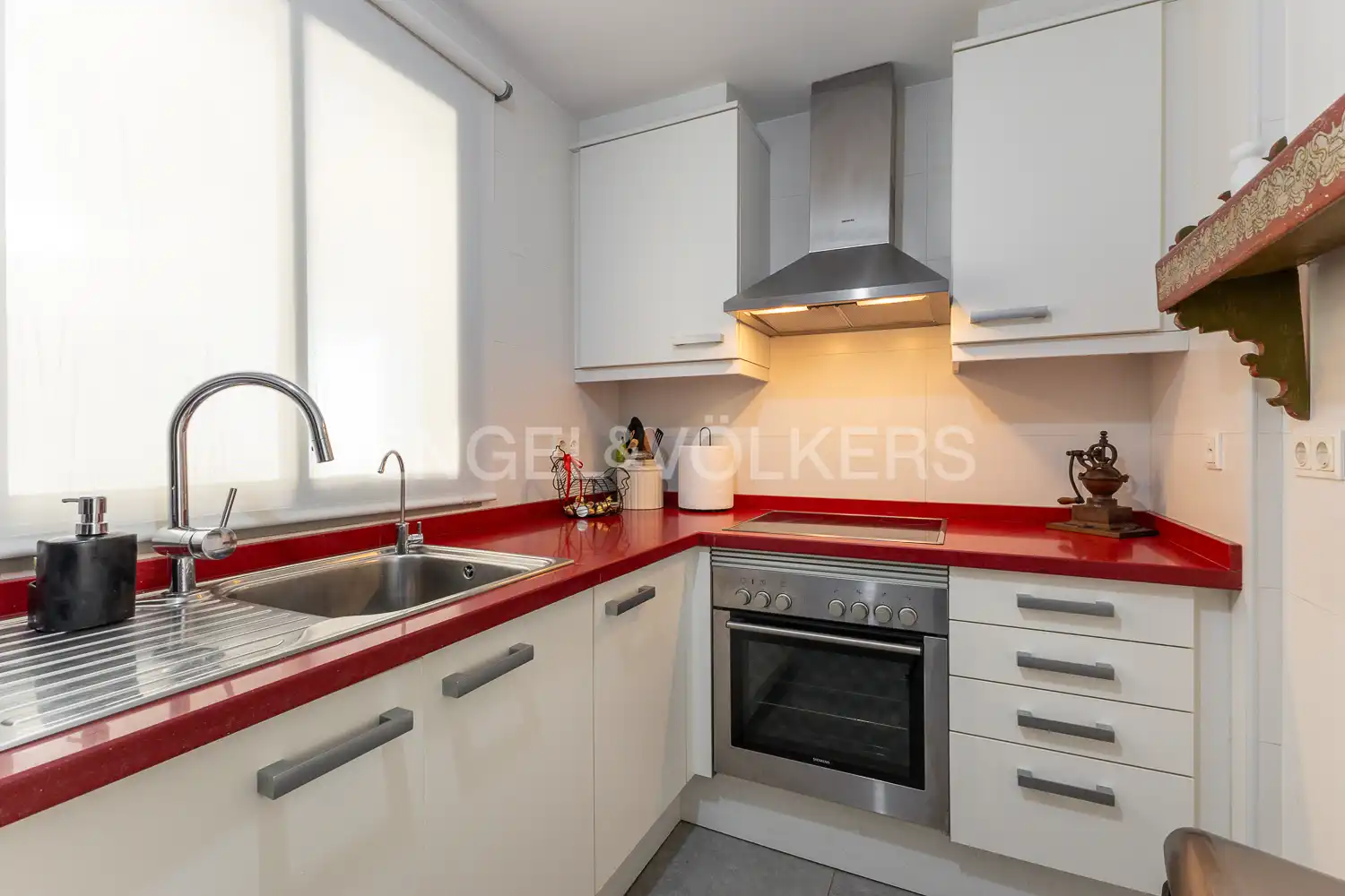 Kitchen of Flat for rent in El Verger  with Air Conditioner, Heating and Private garden