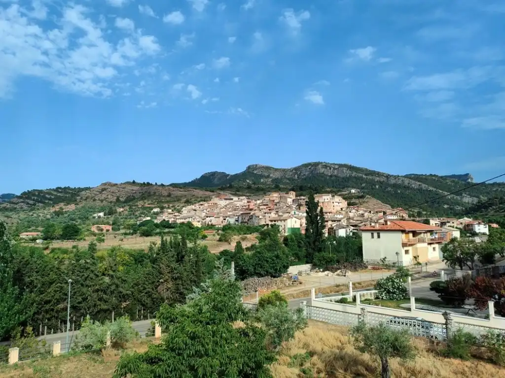 Exterior view of Houses for sale in Beceite  with Private garden, Terrace and Swimming Pool