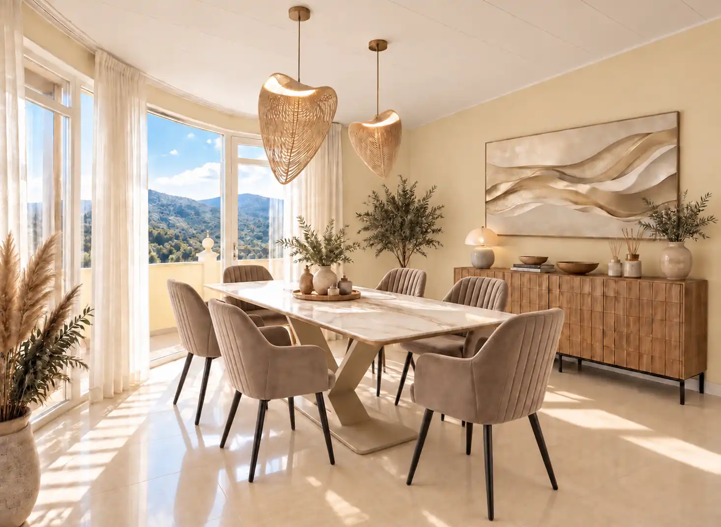 Esszimmer von Haus oder Chalet zur Miete in Xaló, Alicante