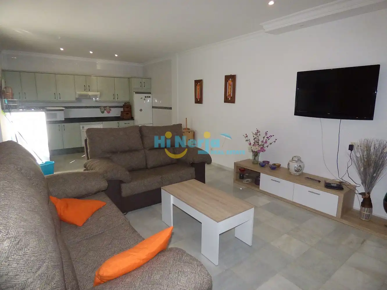 Sala d'estar de Àtic en venda en Nerja amb Terrassa