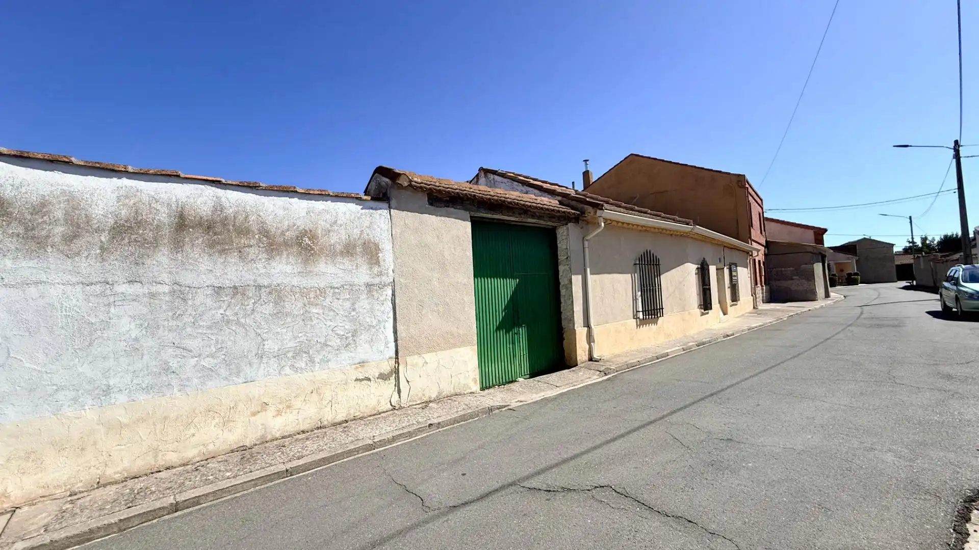 Vista exterior de Casa o chalet en venta en Fresneda de Cuéllar con Calefacción, Jardín privado y Trastero