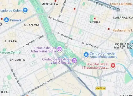Außenansicht von Dachboden zum Verkauf in Valencia mit Klimaanlage und Terrasse