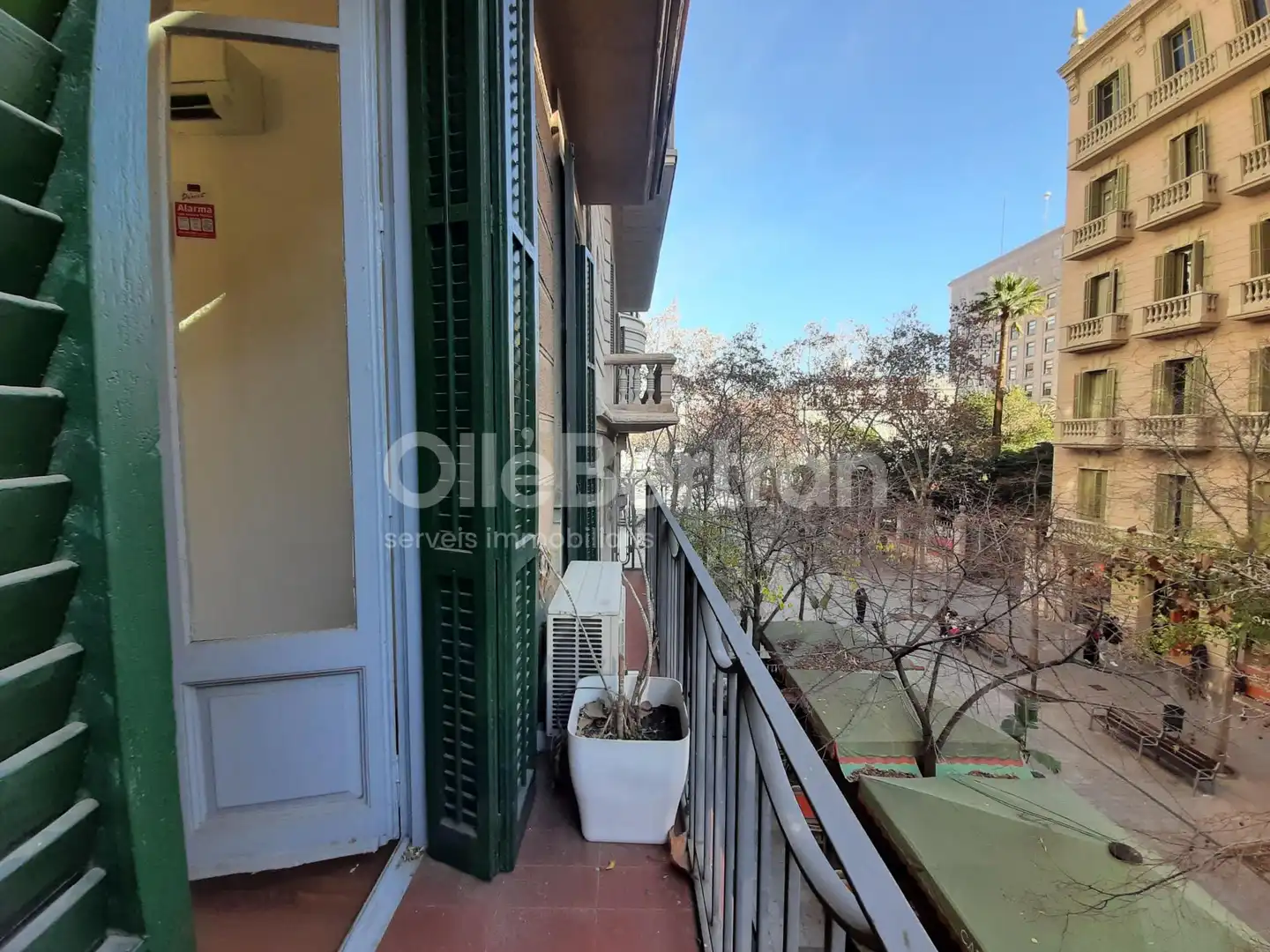 Terraza de Oficina de alquiler en Barcelona