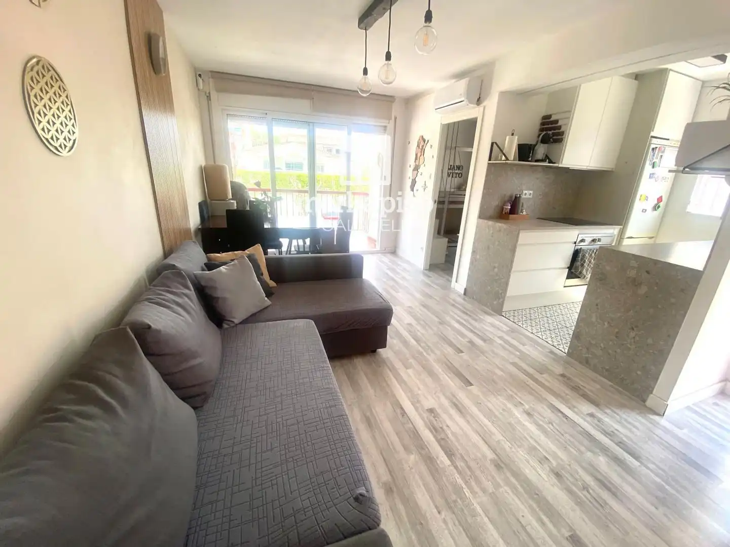 Living room of Flat for sale in Cunit  with Air Conditioner, Heating and Private garden