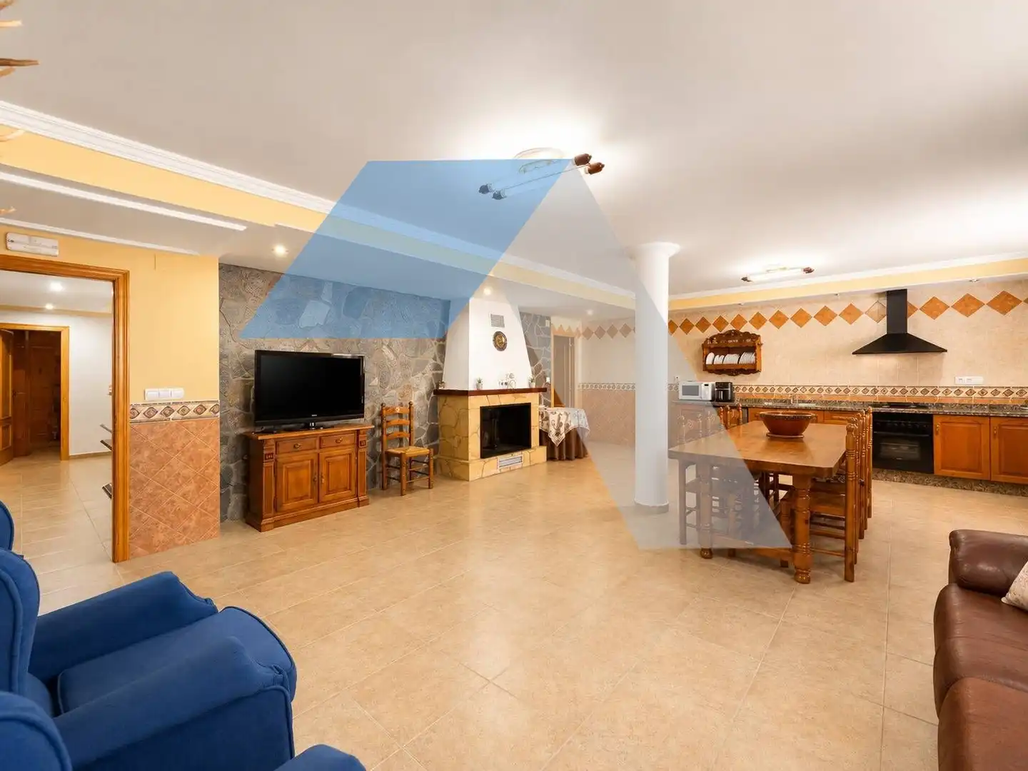 Sala d'estar de Casa o xalet en venda en Mutxamel amb Calefacció i Piscina comunitària