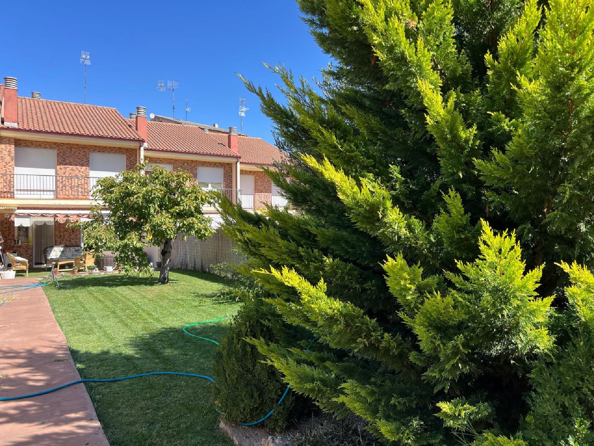 Garden of House or chalet for sale in La Bañeza   with Heating, Private garden and Terrace