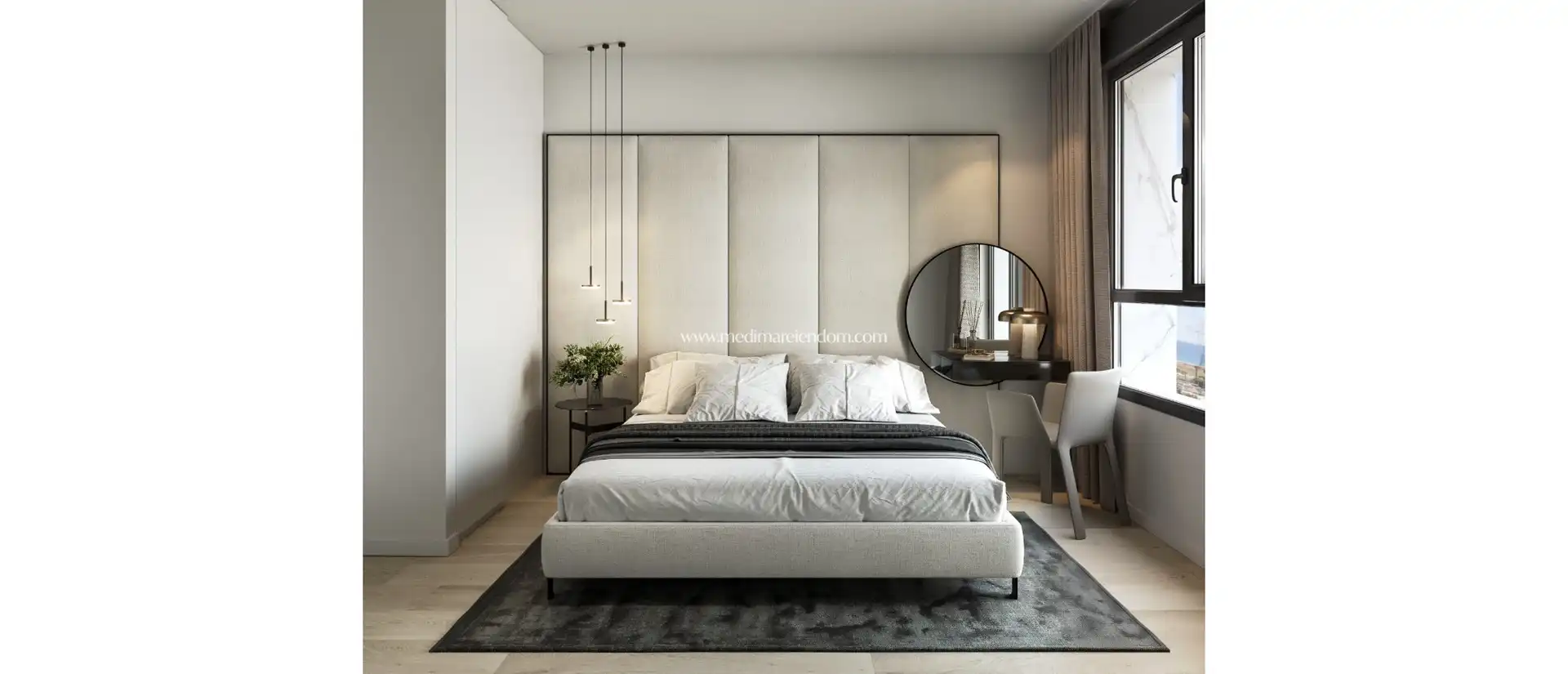Schlafzimmer von Wohnung zum Verkauf in Calpe / Calp mit Terrasse