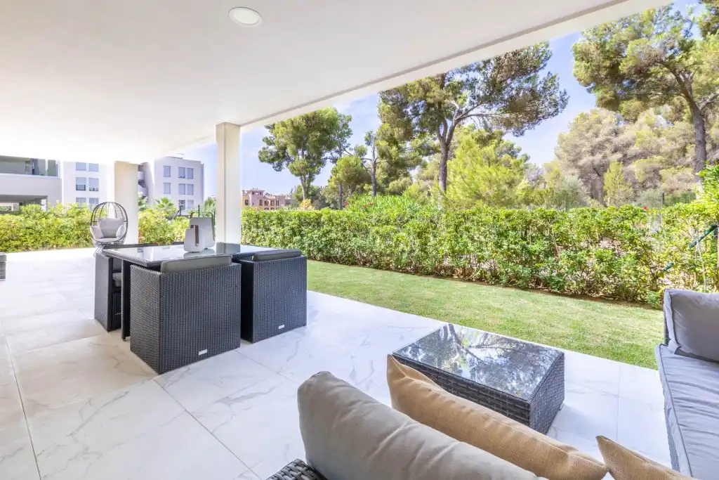 Terrassa de Apartament en venda en Calvià amb Aire condicionat, Calefacció i Jardí privat