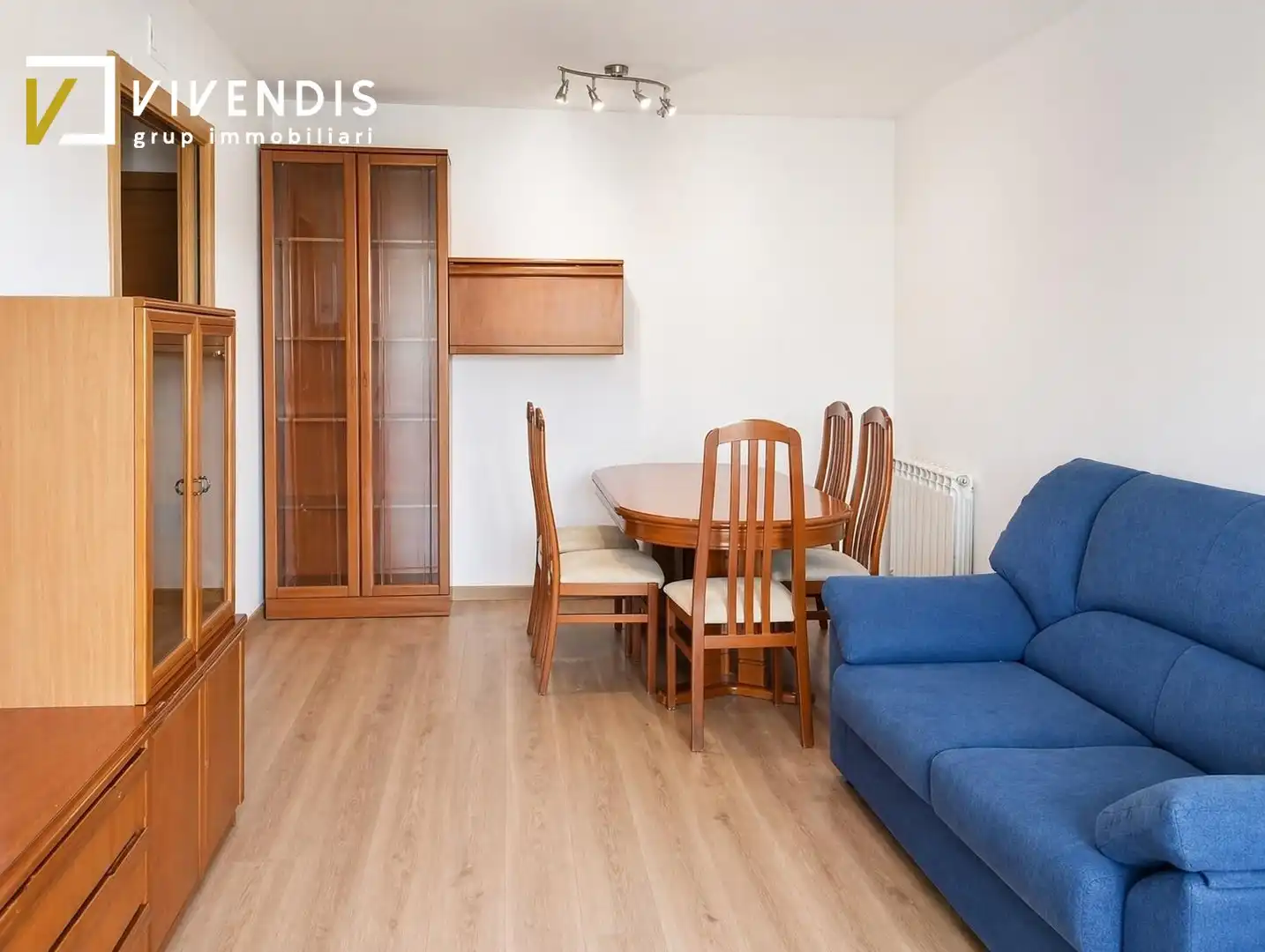 Living room of Flat for rent in Almenar  with Heating, Terrace and Furnished