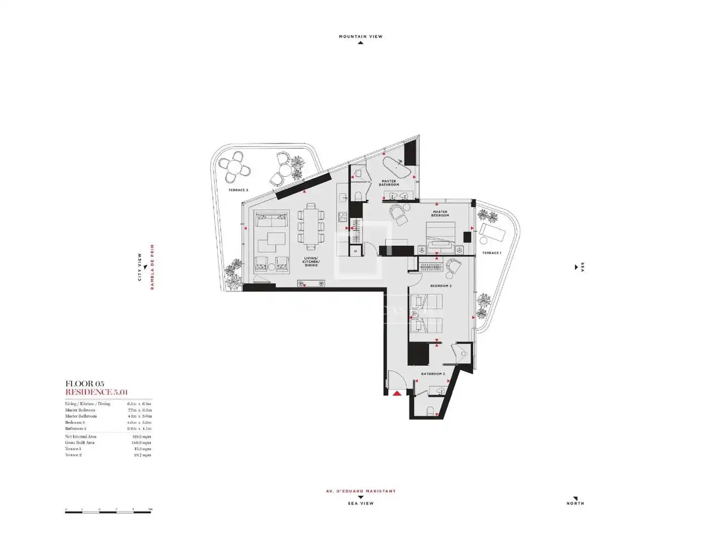 Piso en venta en Barcelona con Aire acondicionado, Calefacción y Parquet