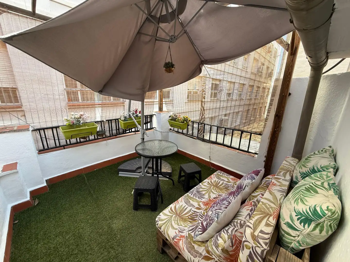 Terrasse von Wohnung zur Miete in Granada mit Klimaanlage, Heizung und Terrasse