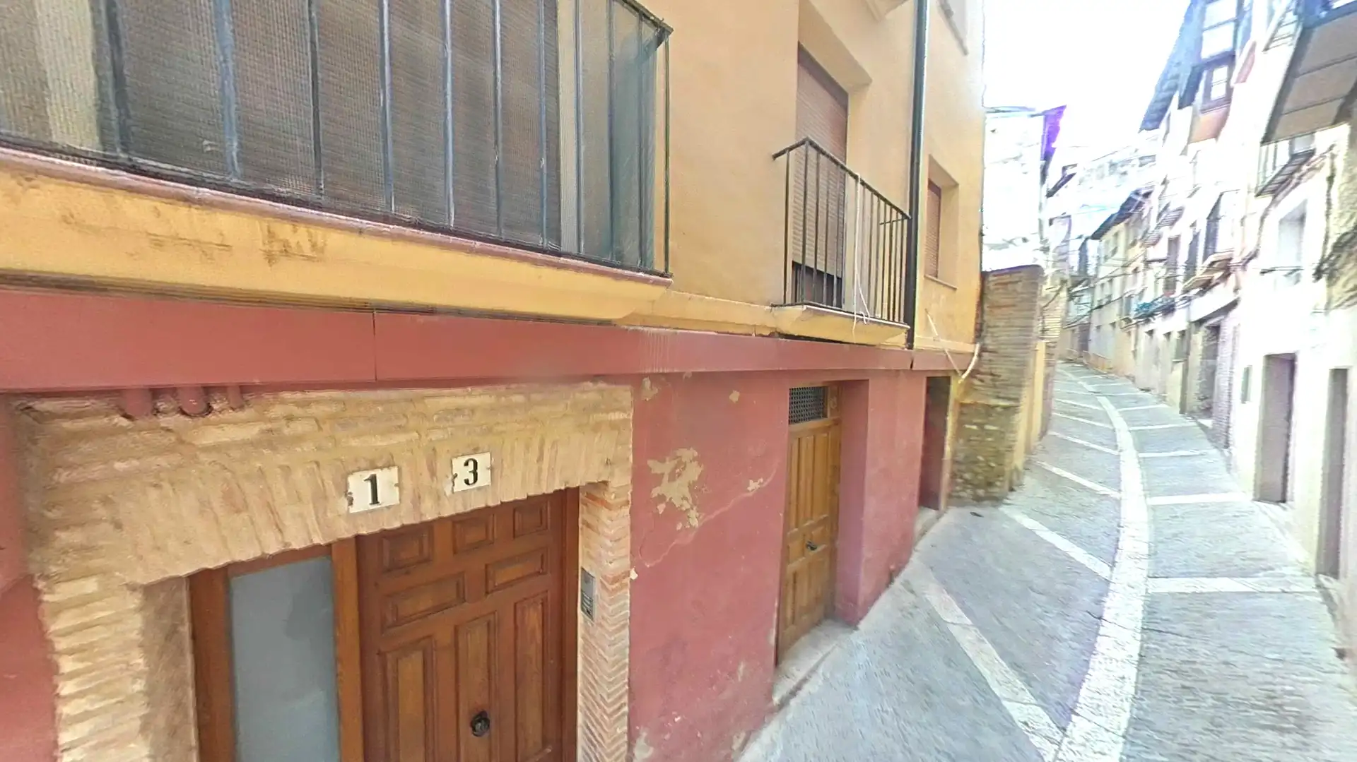 Vista exterior de Piso en venta en Tarazona con Balcón