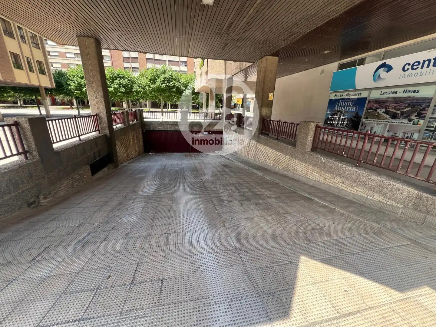 Parking of Flat for sale in Burgos  with Heating, Terrace and Storage room