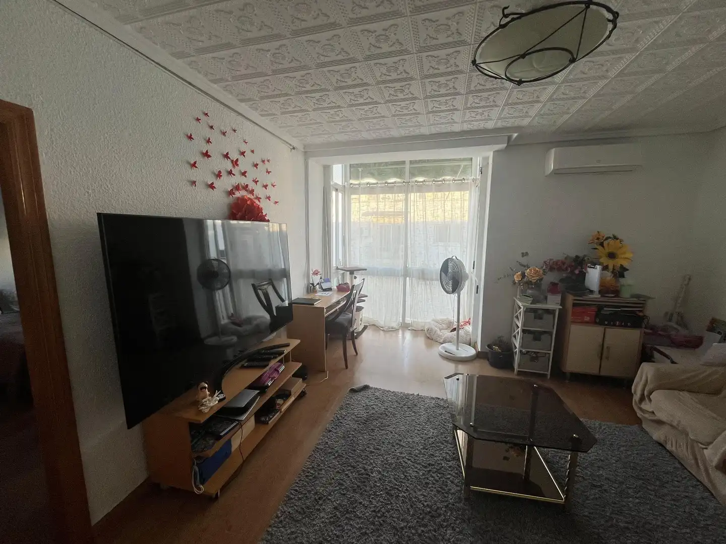 Sala de estar de Piso en venta en Benetússer con Aire acondicionado, Calefacción y Terraza
